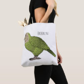 Cartoon Kakapo Tasche (Von Nahem)