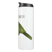 Cartoon Kakapo Thermosbecher (Nach rechts gedreht)