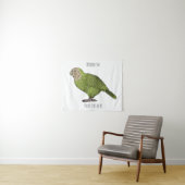 Cartoon Kakapo Wandteppich (Beispiel (Horizontal))
