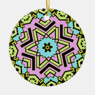 Cartoon Kaleidoskop 01 Keramikornament