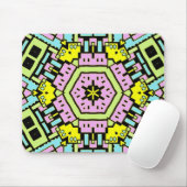 Cartoon Kaleidoskop 01 Mousepad (Mit Mouse)