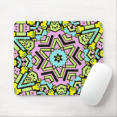 Cartoon Kaleidoskop 04 Mousepad (Mit Mouse)