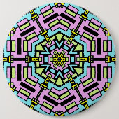 Cartoon Kaleidoskop - Kolossal Button (Vorderseite)
