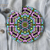 Cartoon Kaleidoskop - Kolossal Button (Beispiel)