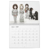 Cartoon-Kalender 2023 Kalender (Mär 2027)