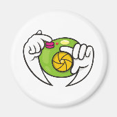Cartoon-Kamera Magnet (Vorne)