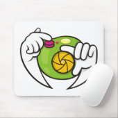 Cartoon-Kamera Mousepad (Mit Mouse)