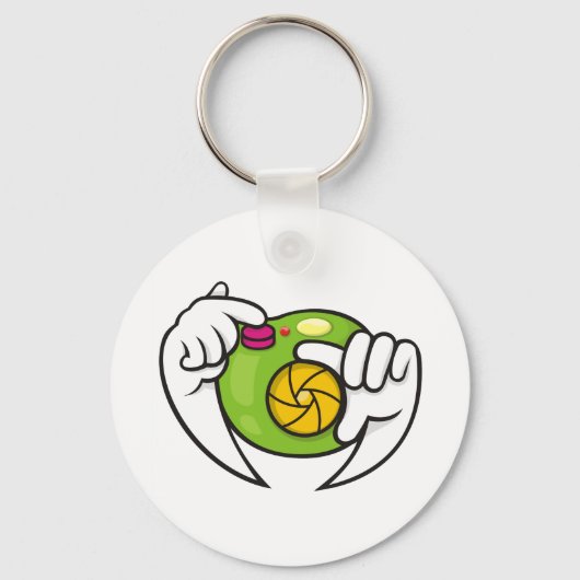 Cartoon-Kamera Schlüsselanhänger (Vorderseite)