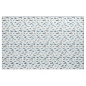 Cartoon-Kampfflugzeug Stoff (Yard (91,4 cm))