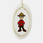 Cartoon Kanadischer Weihnachtsschmuck (Rechts)