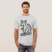 cartoon_kangaroo_j, T-Shirt (Vorne ganz)