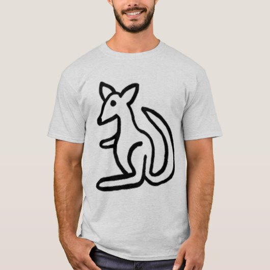 cartoon_kangaroo_j, T-Shirt (Vorderseite)