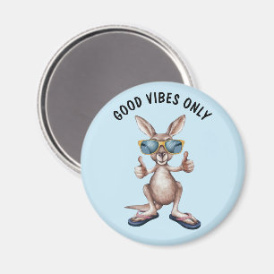 Cartoon Kangaroo Magnet