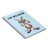 Cartoon Kangaroo Notizblock (Rechte Seite)