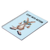 Cartoon Kangaroo Notizblock (Linke Seite)