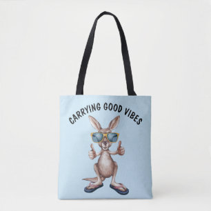 Cartoon Kangaroo Tasche