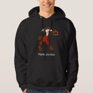 Cartoon-Kaninchen-Michael- Jordanfan Hoodie