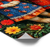 Cartoon Kaninchen Poster (Ecke)