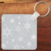 Cartoon Kaninchen, Symbol 2023. Schlüsselanhänger (Rückseite)