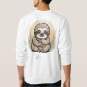 Cartoon Kapuzenpullover Sweatshirt (Rückseite)