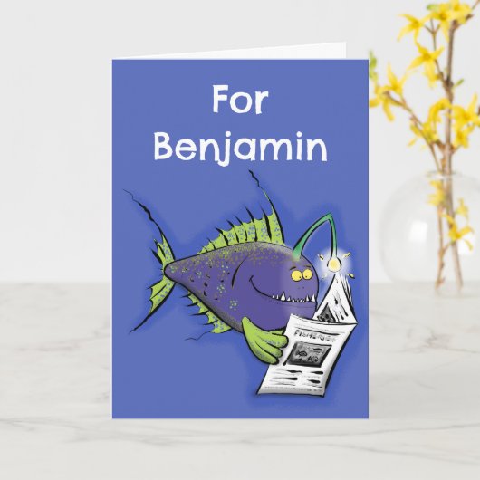 Cartoon Karte (Gelbe Blume)