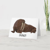 Cartoon Karte (Vorderseite)