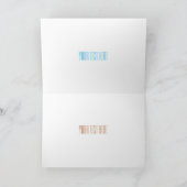 Cartoon Karte (Innenseite)