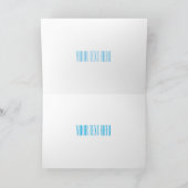 Cartoon Karte (Innenseite)