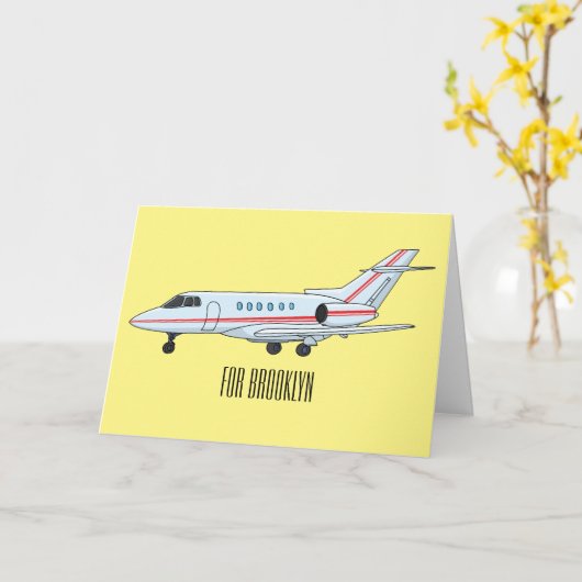 Cartoon Karte (Gelbe Blume)