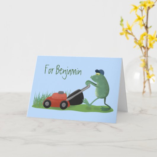 Cartoon Karte (Gelbe Blume)