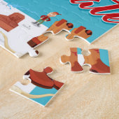 Cartoon-Karte von Arizona Puzzle (Seite)