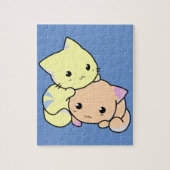 Cartoon-Kätzchen-Puzzle Puzzle (Vertikal)