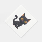 Cartoon Katze 2 Serviette (Ecke)