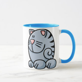 Cartoon-Katze Tasse