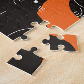 Cartoon Katzen Handgezeichnetes Muster Puzzle (Seite)