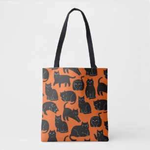 Cartoon Katzen Handgezeichnetes Muster Tasche