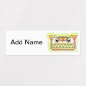 Cartoon Katzen und Hunde Etiketten (Design 2)