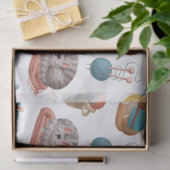 Cartoon-Katzenbezüge Seidenpapier (Geschenk)