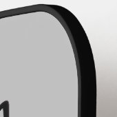 Cartoon-Katzenpaddel Pickleball Schläger (Linke Seite)