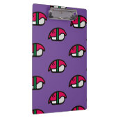 Cartoon Kawaii Sushi, Fischreis & Meeresalgen Klemmbrett (Rechts)