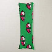 Cartoon Kawaii Sushi, Fischreis & Meeresalgen Seitenschläferkissen (Vorderseite Vertikal)