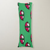 Cartoon Kawaii Sushi, Fischreis & Meeresalgen Seitenschläferkissen (Vorderseite Vertikal)