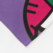 Cartoon Kawaii Sushi, Fischreis und Algen Fleece B (Ecke)