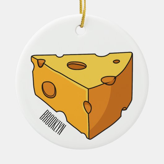 Cartoon Keramik Ornament (Vorne)