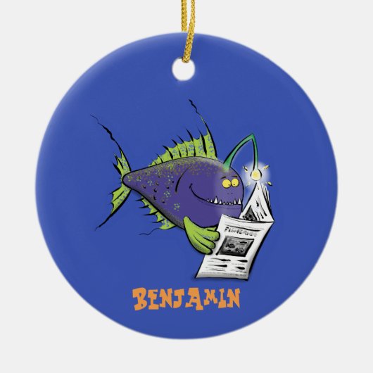 Cartoon Keramik Ornament (Vorne)