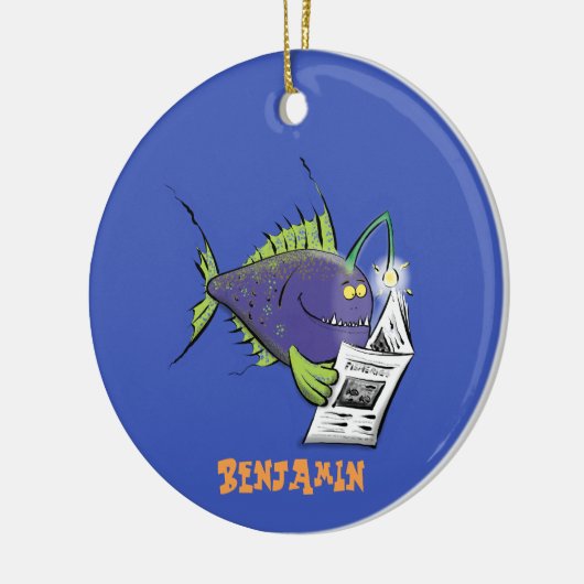 Cartoon Keramik Ornament (Links)