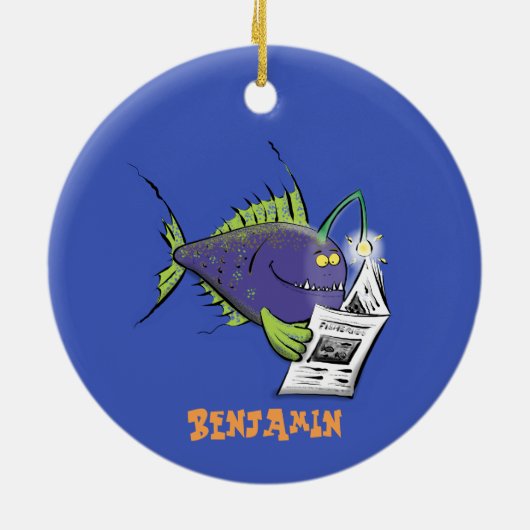 Cartoon Keramik Ornament (Hinten)