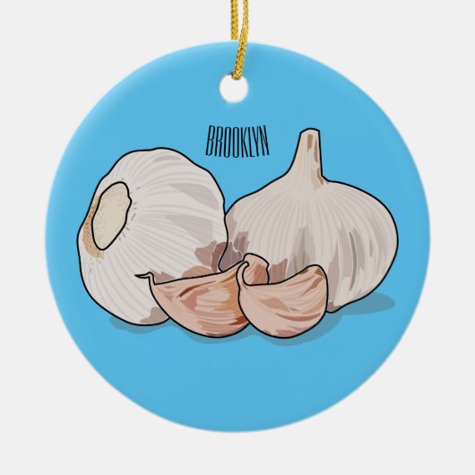 Cartoon Keramik Ornament (Vorne)