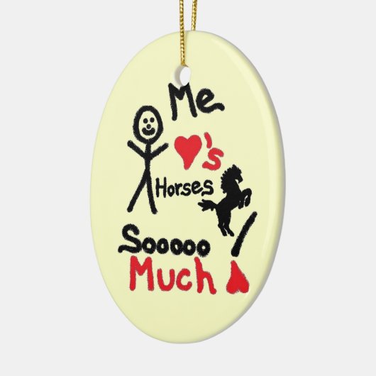 Cartoon Keramik Ornament (Links)