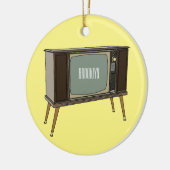 Cartoon Keramik Ornament (Links)